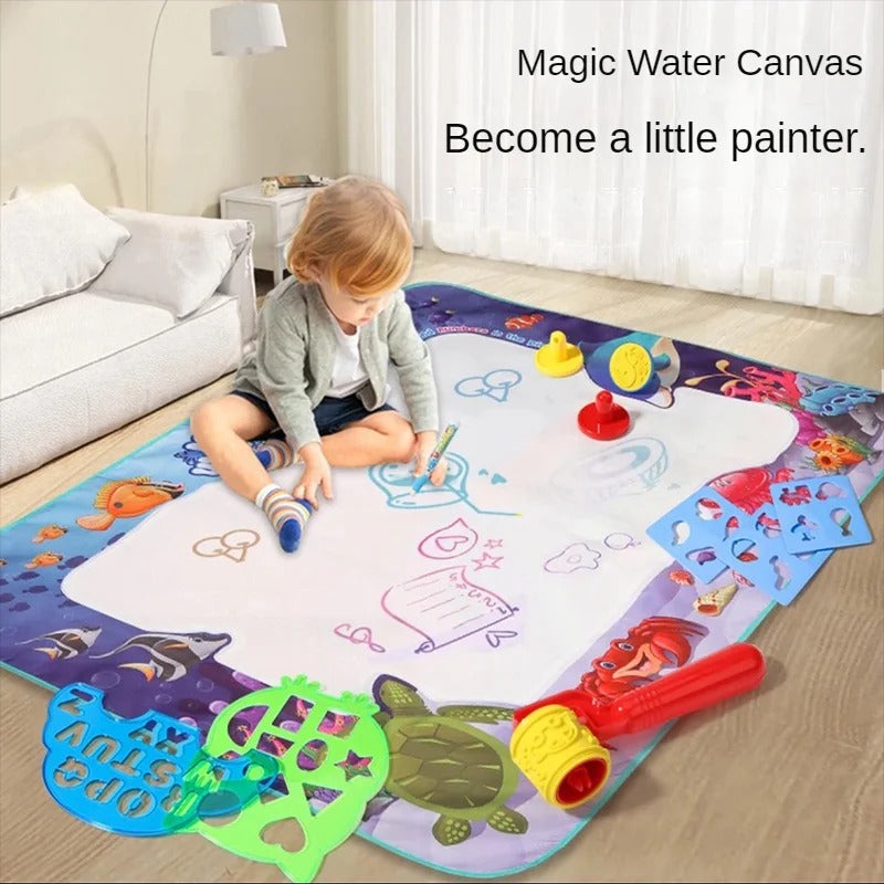 Water Doodle Mat - Kids Painting Writing Color Doodle Drawing Mat