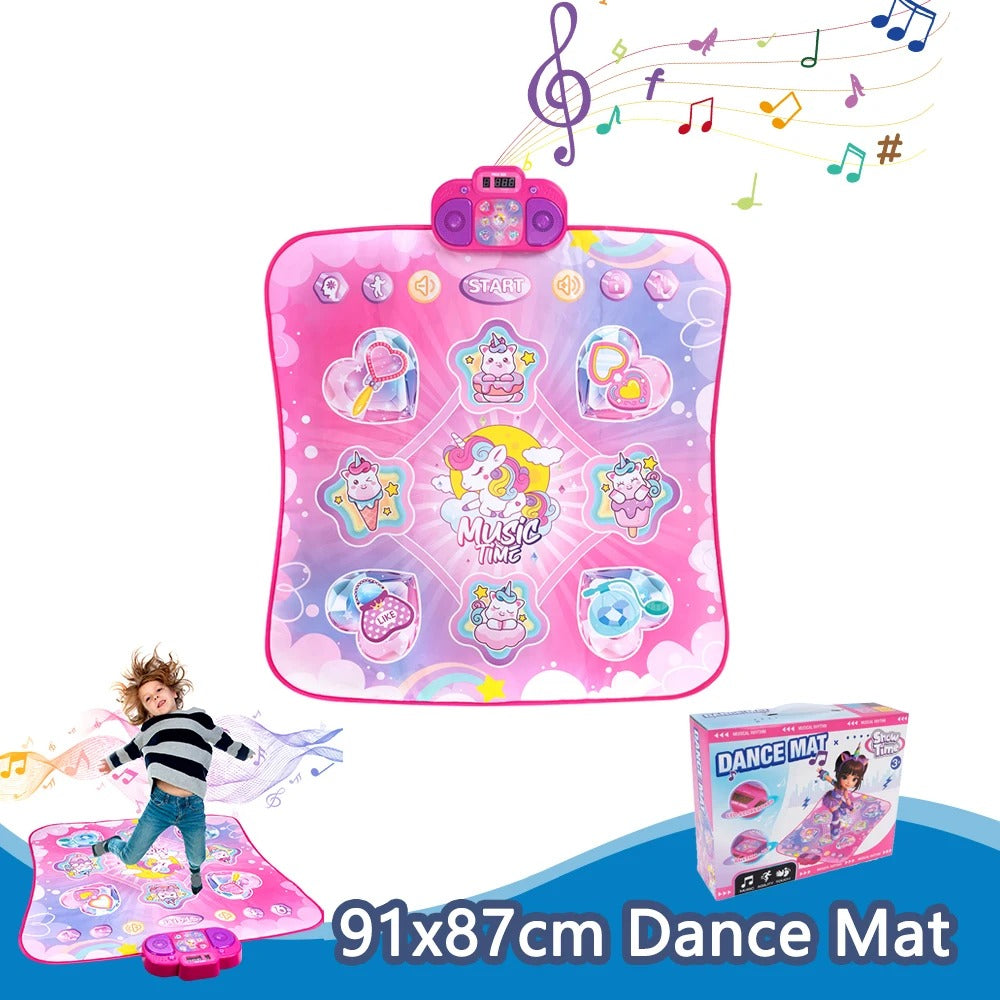 Kids Electronic Dance Mat Double Players Mode with 9 Levels
