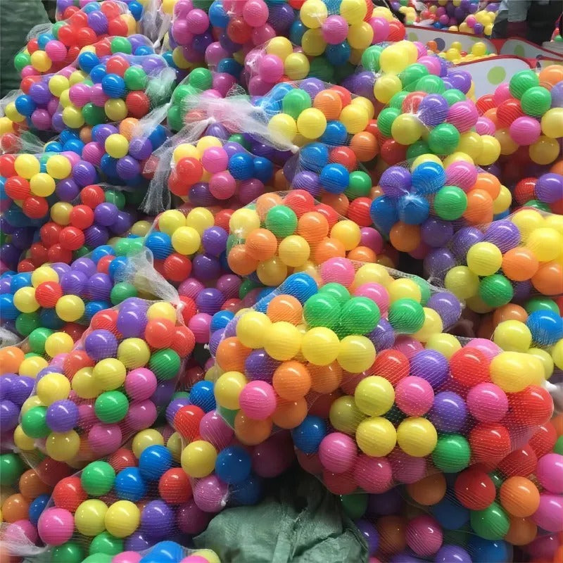 Ball Pit Balls for Toddlers: 100 Colorful Non-Toxic Balls