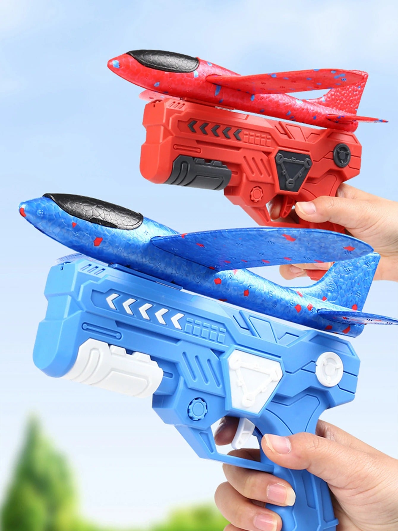 Airplane Ejector and Toy Gun All in one