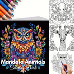 28 Pages Mandala Animals Coloring Book
