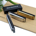 Harmonica Key of C  with Case for Beginner Gift with Case