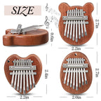 8 Key Mini Wooden Kalimba