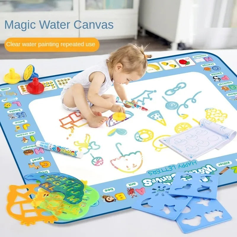 Water Doodle Mat - Kids Painting Writing Color Doodle Drawing Mat