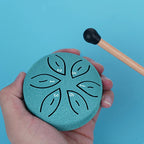 Steel Tongue Drum Portable Rain Drum Hand Pan Drum