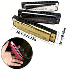 Harmonica Key of C  with Case for Beginner Gift with Case