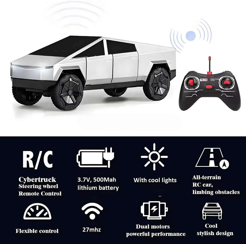 RC Cybertruck Pickup 4WD Off-Road Remote Control Car