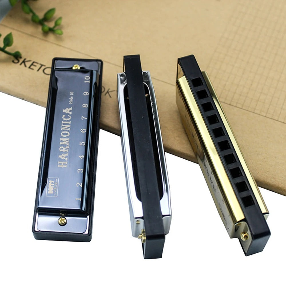 Harmonica Key of C  with Case for Beginner Gift with Case