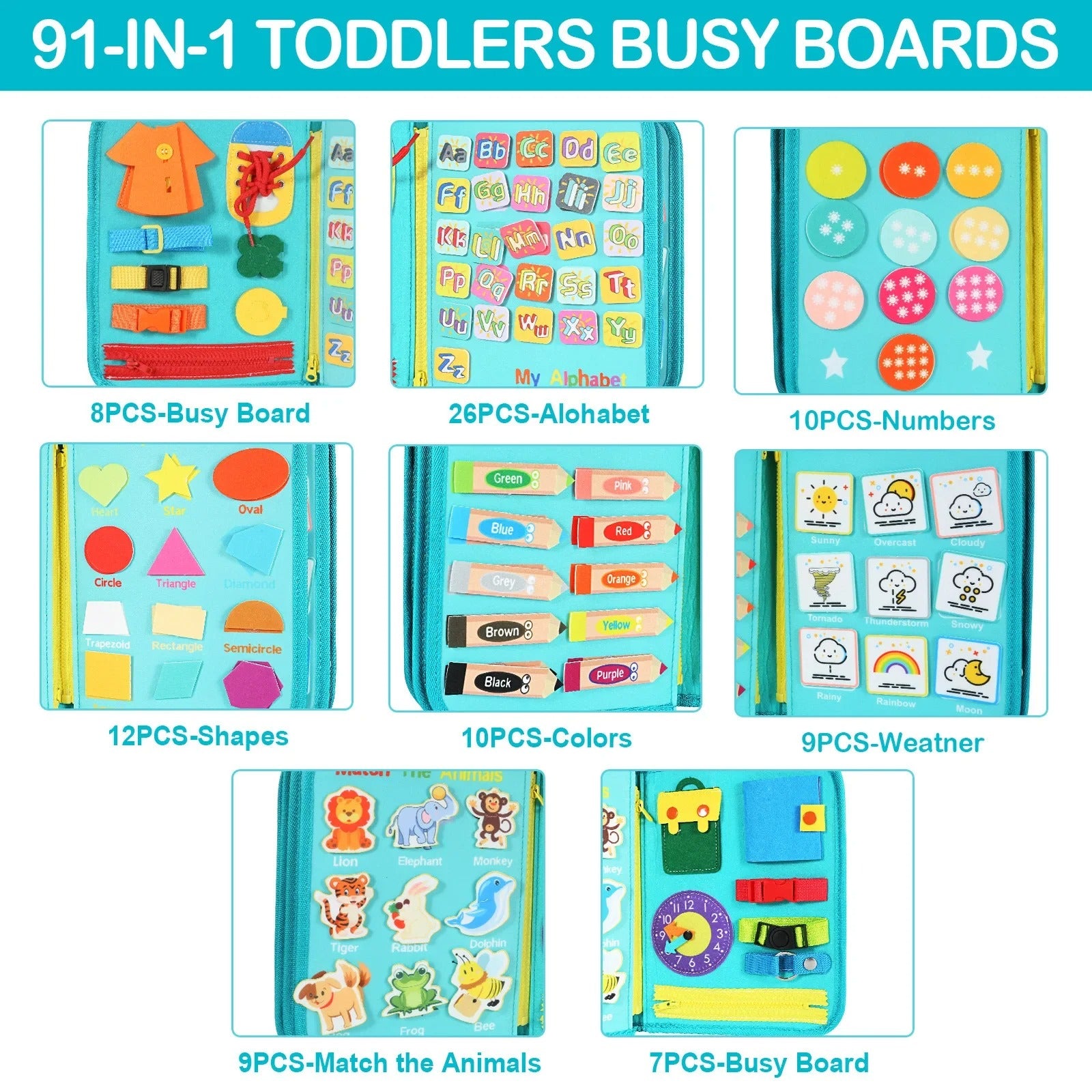 Baby Busy Quiet Book