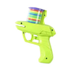 1PC Kids Outdoor Disc Gun Flying Frisbee Shooting Launcher