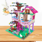 Dream Tree House Friends Building Set Friends Construction Educational Toy 504 Pieces Gifts for Girls Teens Kids Adults Ages 6+