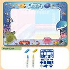 Water Doodle Mat - Kids Painting Writing Color Doodle Drawing Mat